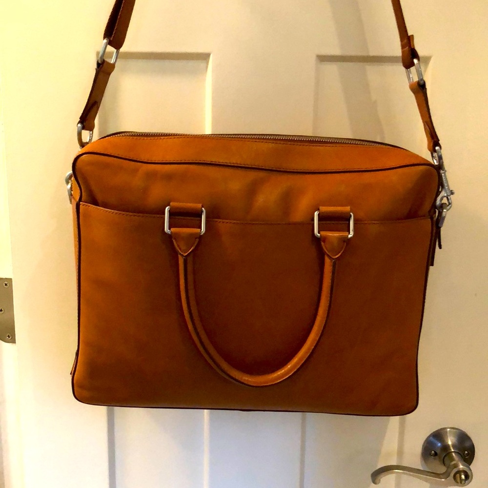 Cole Haan leather briefcase
